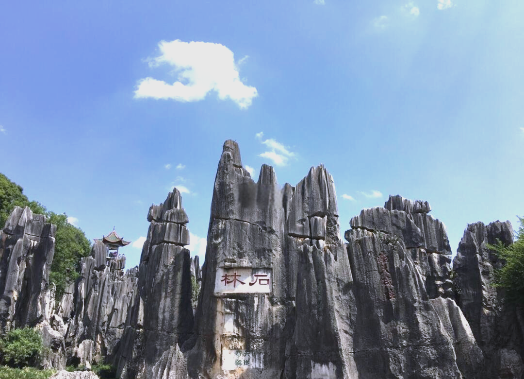 昆明旅游景点-昆明旅游景点分布图地图