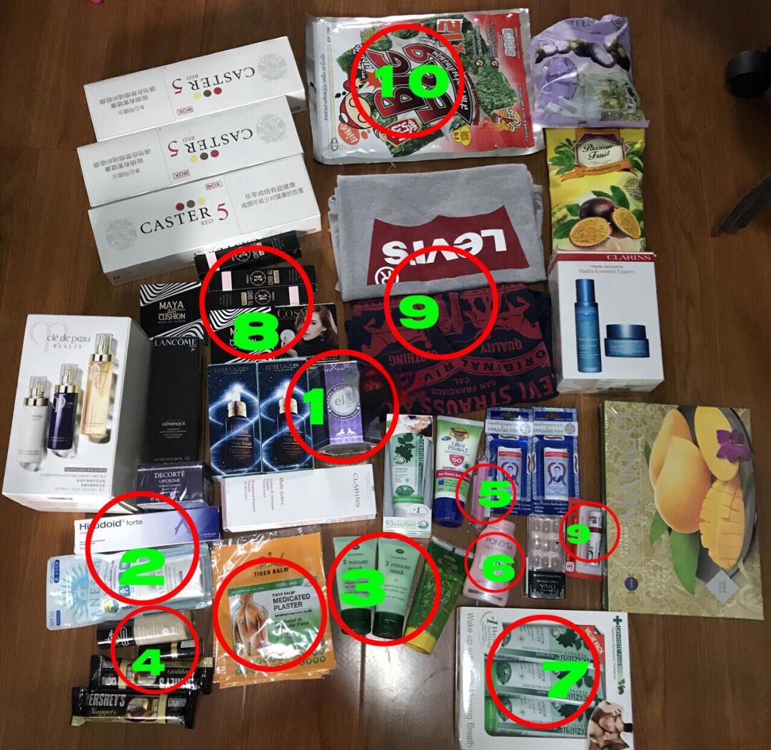 泰国购物必买-泰国购物必买清单