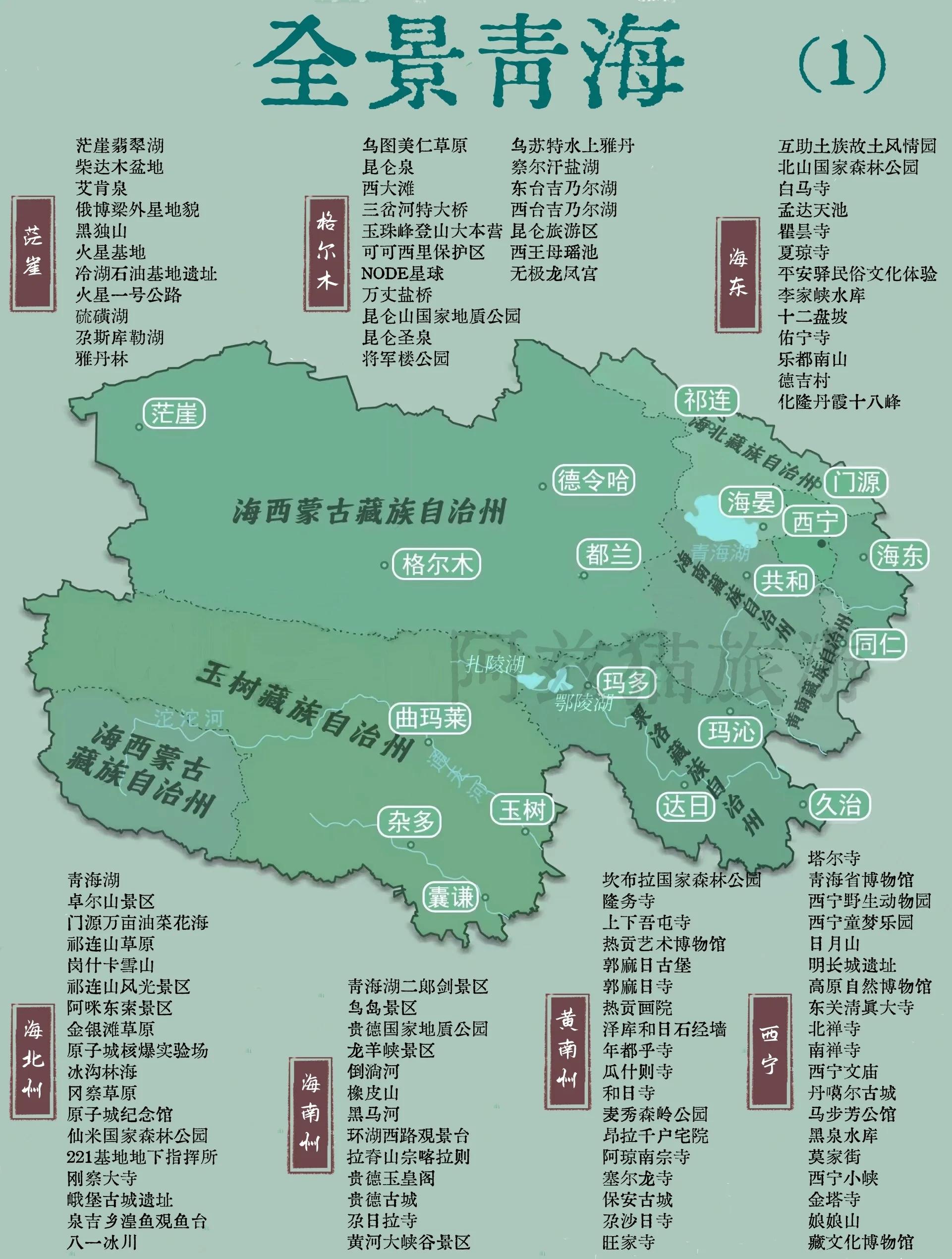 青海旅游攻略路线-兰州到青海旅游攻略路线