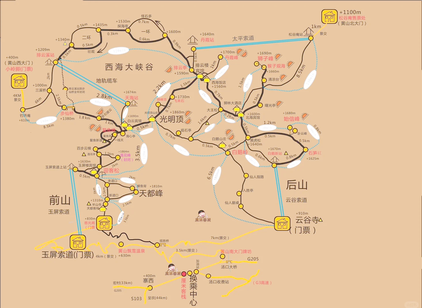 黄山旅游线路-黄山旅游线路图图片 黄山旅游线路-黄山旅游线路图图片