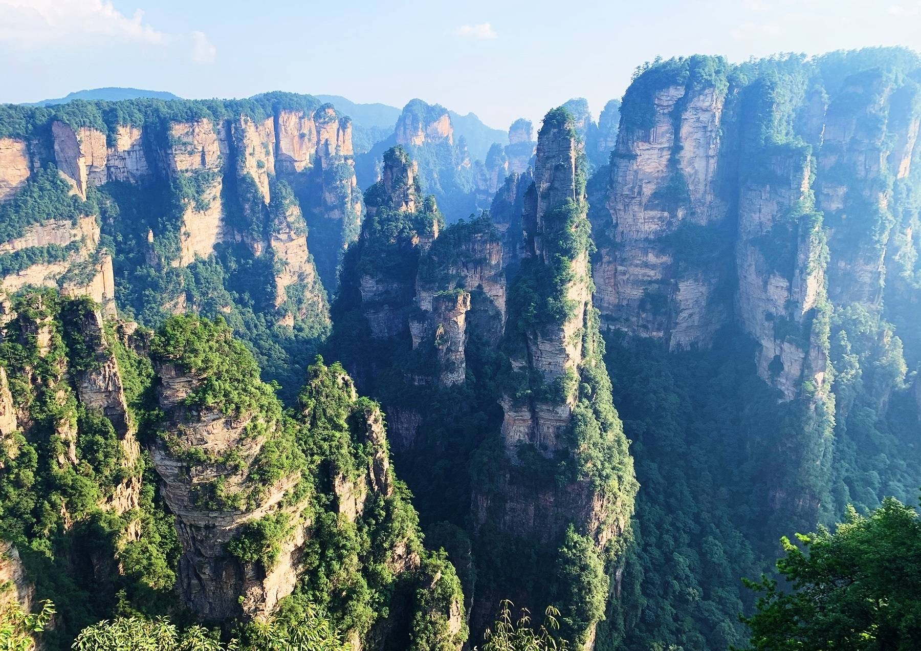 张家界旅游景点全景图-张家界旅游景点全景图视频
