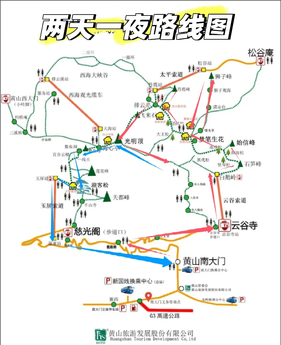 黄山自助旅游攻略-黄山自助旅游攻略图 黄山自助旅游攻略-黄山自助旅游攻略图