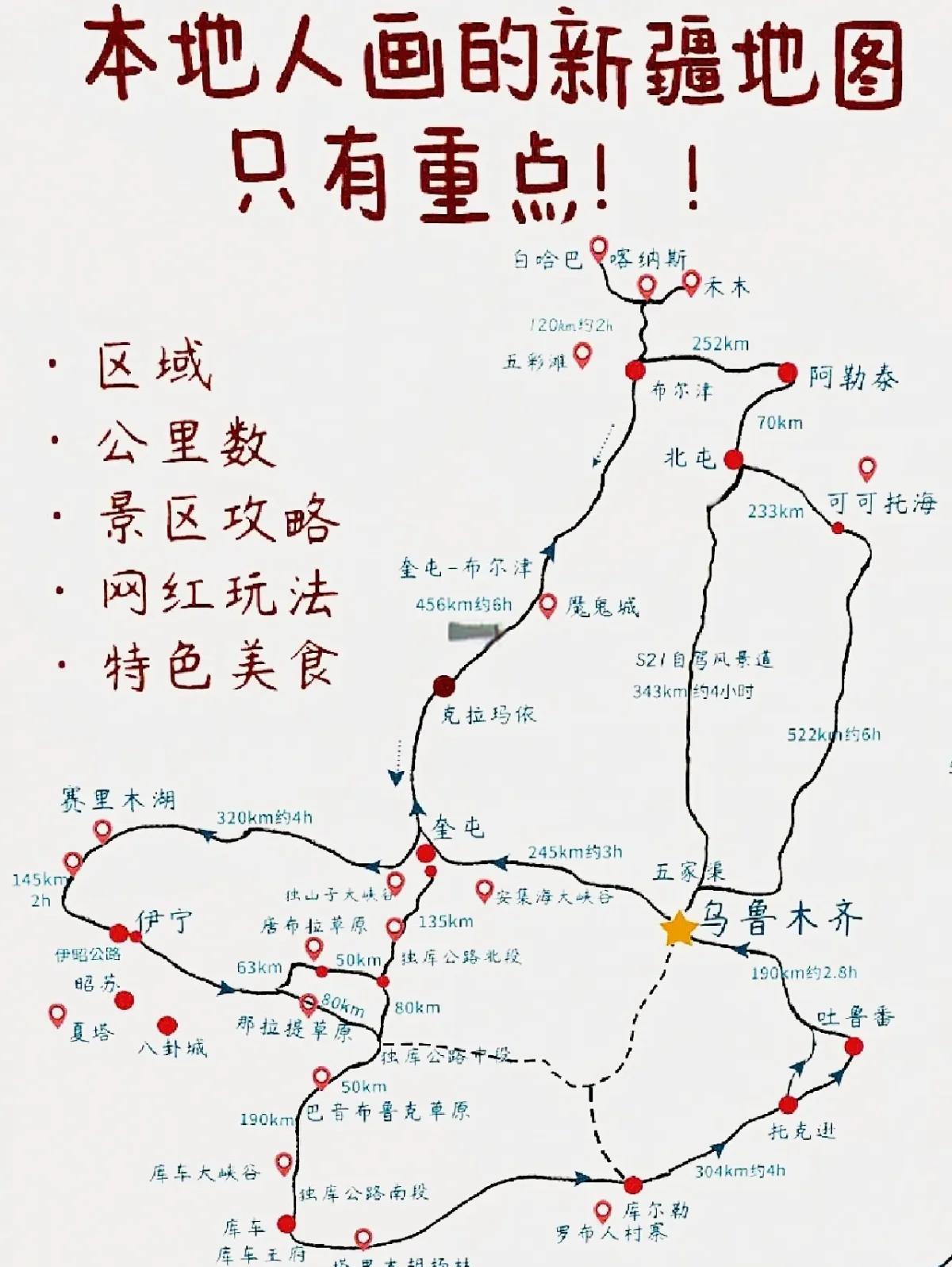 新疆旅游地图-新疆旅游地图全图可放大 新疆旅游地图-新疆旅游地图全图可放大