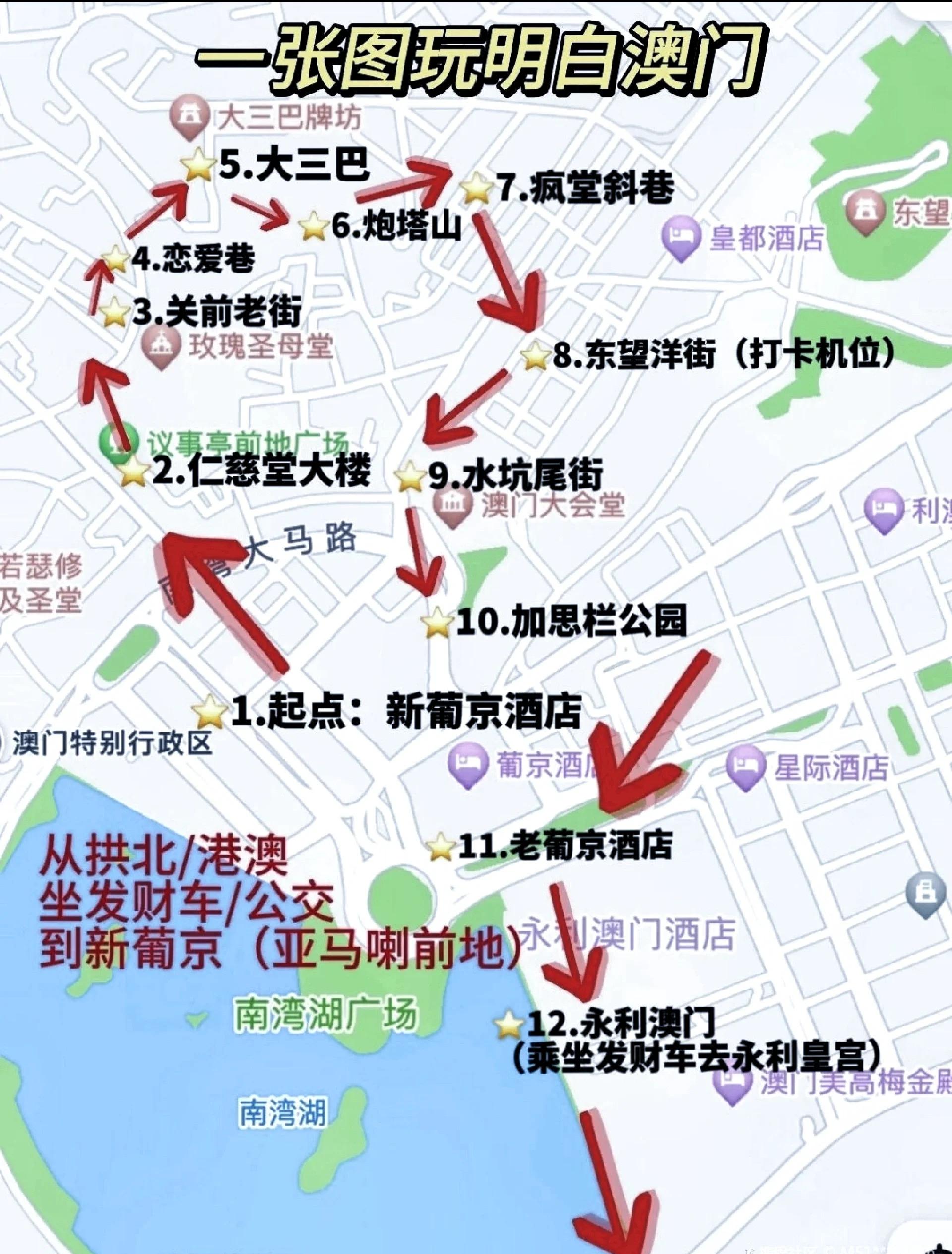 澳门自助旅游攻略-澳门自助旅游攻略图